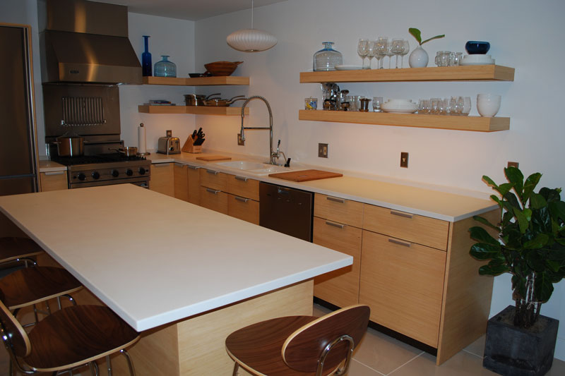 A Warm and Modern Kitchen for a New Hope, PA, Townhouse